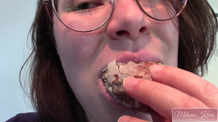 Melonie Kares: Giantess stepmommy eats your gummy bear friends