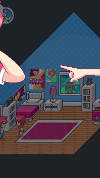 Malý zadek mé nevlastní sestry - Retro porno hra