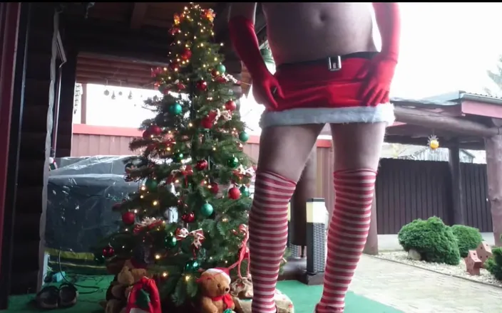 Carmen_Nylonjunge: Sexy Christmas Outfit