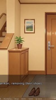 Chi viene sculacciato e scopato da un cazzone bianco dietro la porta? -ntrd del Mio amico percorso di tradimento # 3 Ai Animated Visual Novel