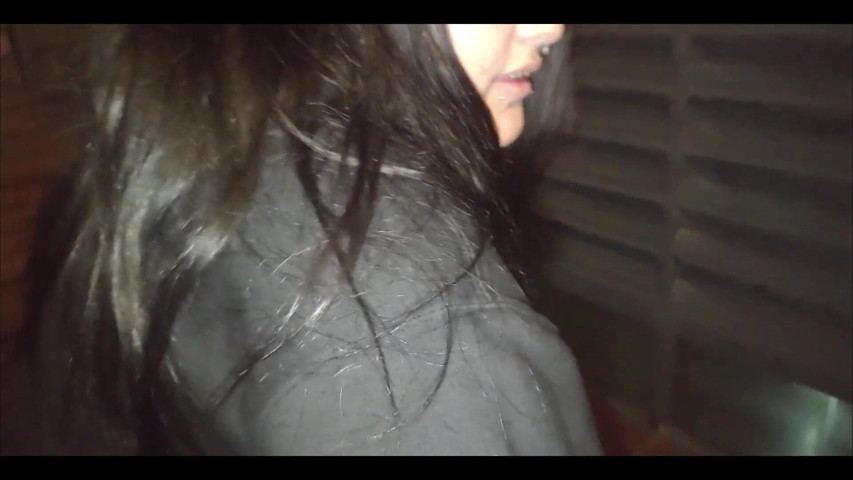 My Best Friend Swallows My Entire Cock on the Balcony and a Neighbor (Alison Gonzalez)