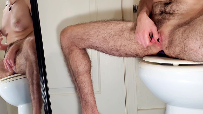 TboyCodyLee: (Full version) FTM boy double plugs and gapes his ass - 4K