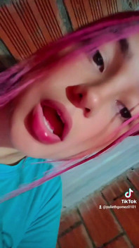 Cute Girl Changes Her Panties in Front of the Mirror