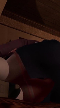 Dapat blowjob daripada pembantu rumah matang sebelum waktu katil : Lucah 3D