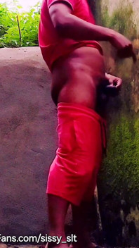 Shemale, Ladyboy Sissy Slave Piss Outdoors Compilation