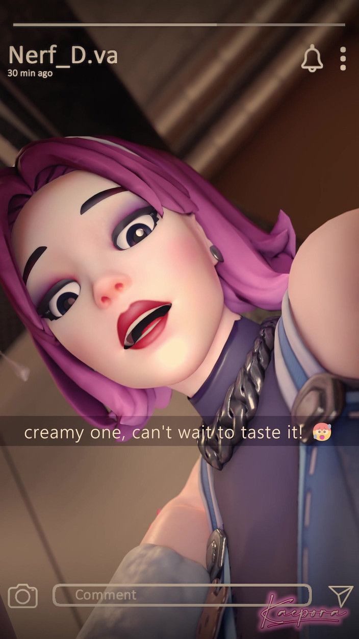 Kaepora NSFW: From Dva in the Elevator