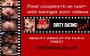 Dirty Dating Live: Trevliga vardagliga människor suger knulla spruta och spurt pt 2