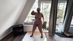 Alice Stoner: Stripping Whore Shows off Her Curves in Front of the...