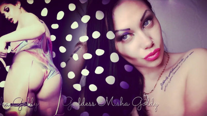 Goddess Misha Goldy: Lippenglanz & sinnliche körperlust!