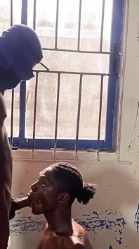 The Black Thug Guy with His Big Cock