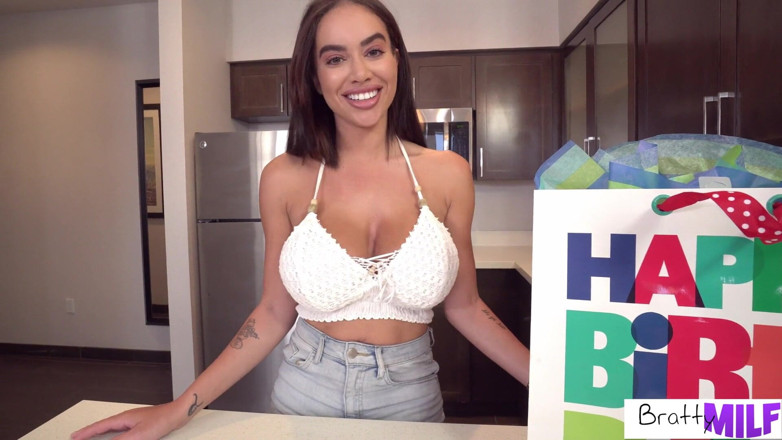 BrattyMilf: Stepmom gave me birthday sex