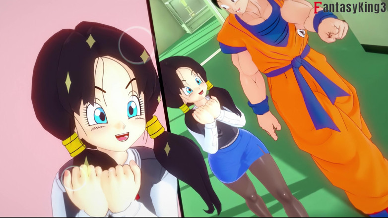 Fantasy king: Android 18 menggoda gohan di universitas - serial Zex Dragon Ball