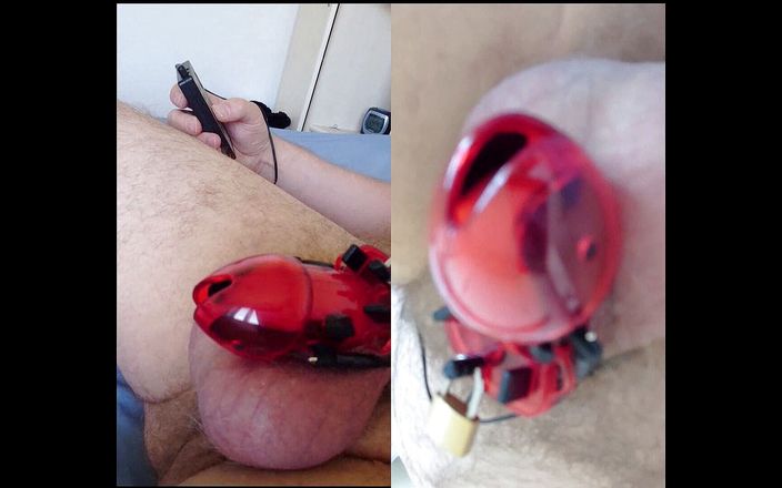 Carmen_Nylonjunge: Chastity and electricity - part 2