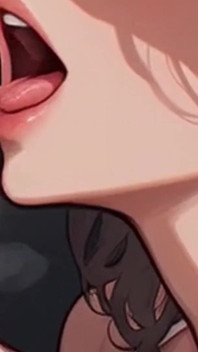 Waifu amatör tonåring POV - kontors badkläder retas & närbild chef avsugning