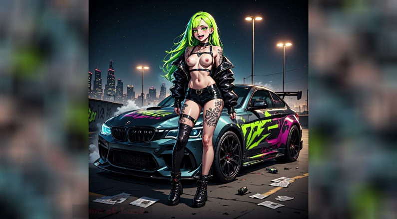 Game of Lust 3D: Gol Anime - carros quentes e gostosas
