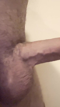Hard Cock: Solo Man Handjob Before Going to Sleep