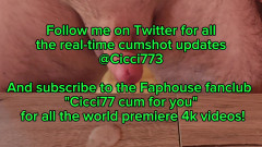 Cicci77: Double Cumshot for Cicci77 and Pedro to Collect Lots of...