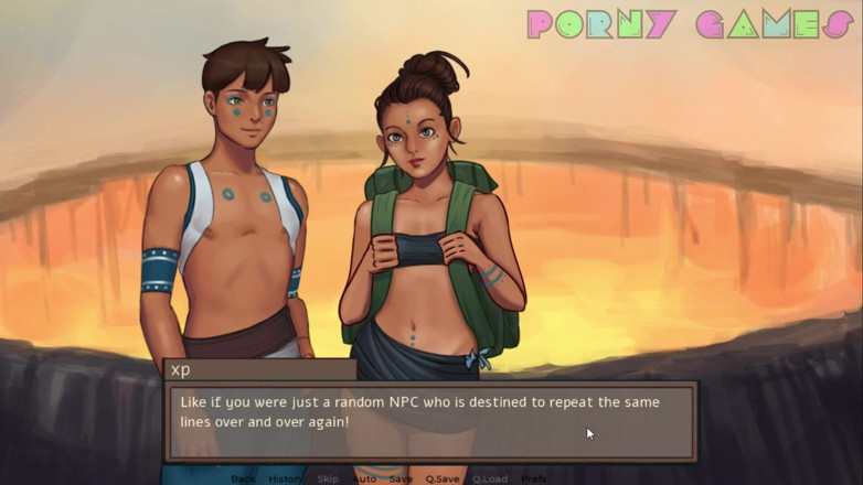 Porny Games: Pies in the sky - Nude on the jungle