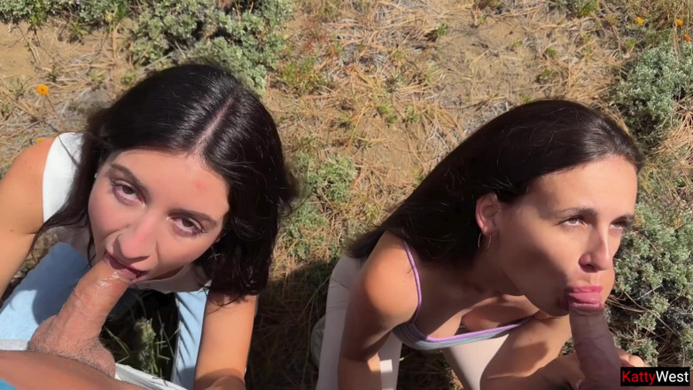 Katty West: Naked Girls Took Pictures of Their Pussies in Nature and...