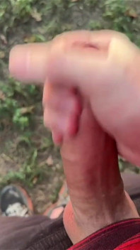 Golden Hour in the Woods - Body, Expressions & This Cock Exploding with a Big Load at the End