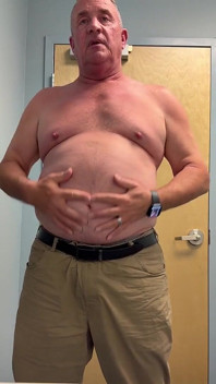 Stripping in Office Restroom