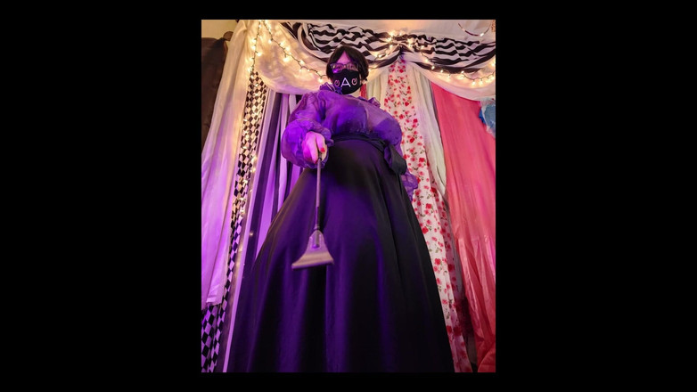 Miss Lacy Duval: Miss lacy pakai seragam bambi untukmu