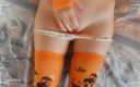 FoxyAleksa: Masturbation pour Halloween