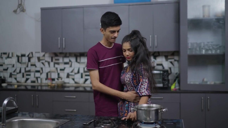Triflicks: Desi Girl 18 Years Old Tight Pussy Hardcore Sex in Kitchen