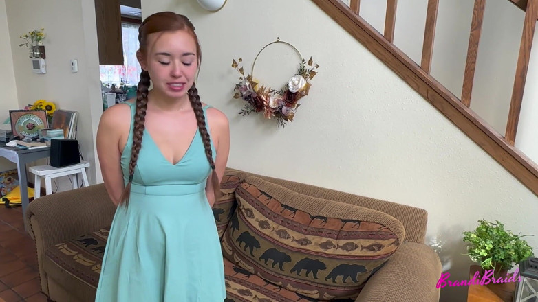 BrandiBraids: จับได้ว่ากำลังรูดหีก่อนตัดสินใจนอกใจ