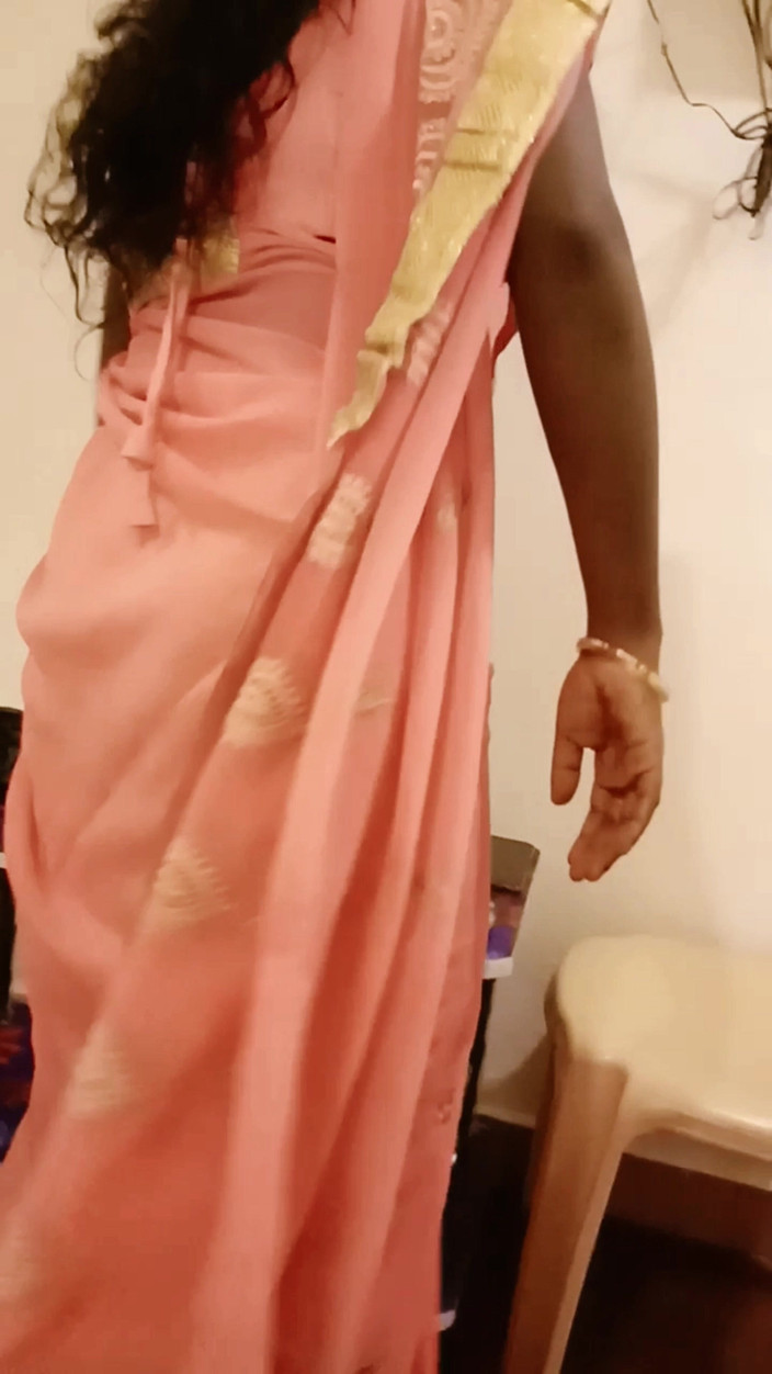 RenuRaj: Desi Tamil Wife Renu’s Big Ass &amp; Pussy Teased in Saree...