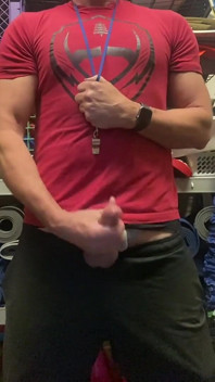 Napalony Dilf Jockdad87 Strzela swoją Yummy Jock spust
