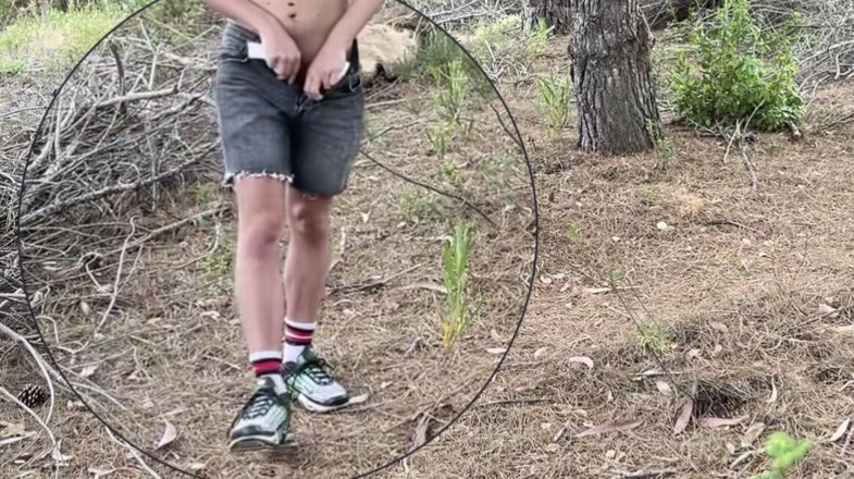 AmateurMates: Amatérský nadržený Twink cestovní pro sex v lese Najde pěkný...