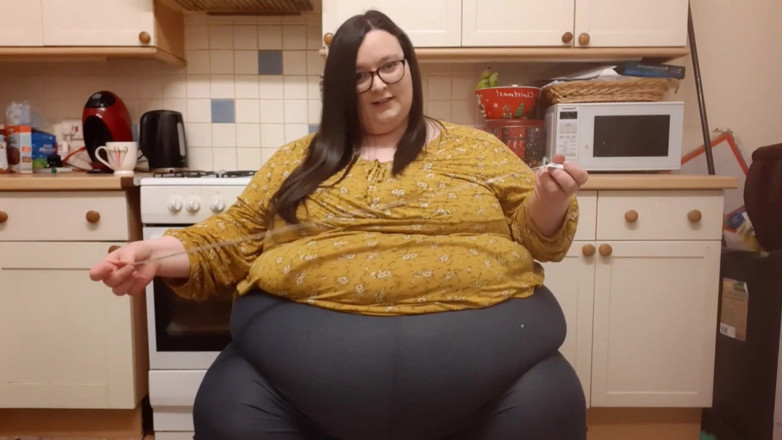 SSBBWLadyBrads: Ssbbw zat metingen centimeters enorm