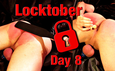 Feti1308: Locktober day 8 - tamparan dan figging