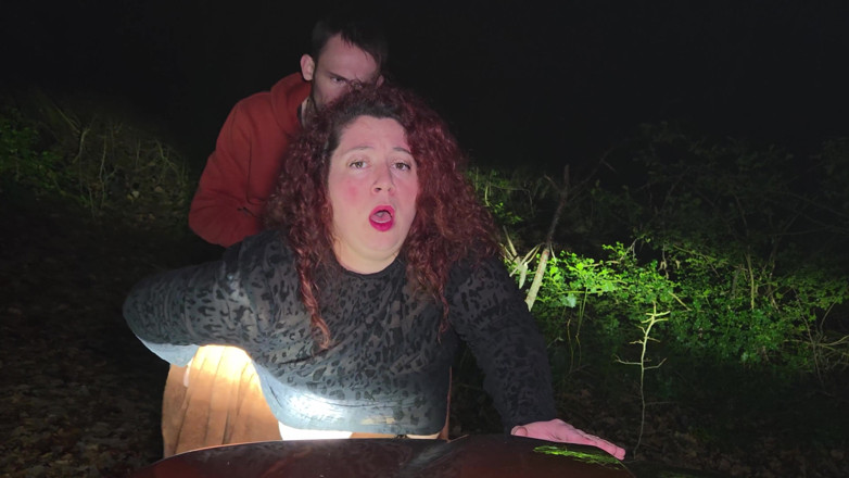 abricot sucree: Little Bitch Getting Fucked in the Middle of the Forest...