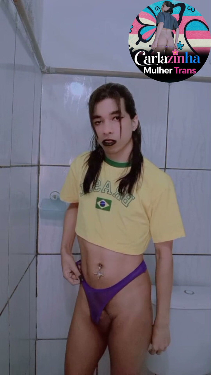 Srta. Carla: Carla Whore in a T-shirt From Brazil and the Hard...