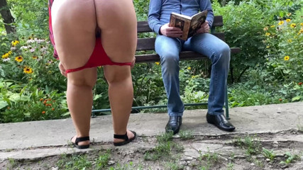 OurFetishLife: Mother-in-law with a Huge Sexy Ass Pisses Next to Me