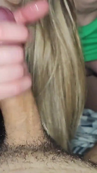POV: Hot Amateur Sex with Busty Step Sister Homemade. Huge Cumshot
