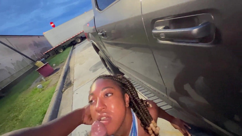 Fijii pornbox: Married Girl Suck My Dick in the Parking Lot Like...