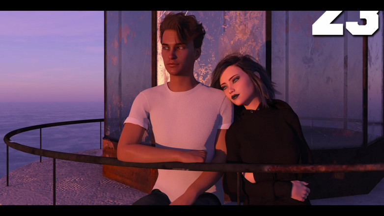 AVN Teller: Elmwood University - Romantic Date Night with Goth College Girl