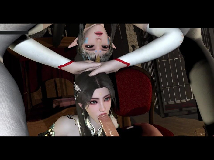 X Hentai: Pikselli baştan çıkarma: büyük parlaması - 3 boyutlu animasyon hentai