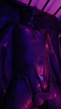 Cum in Rubber