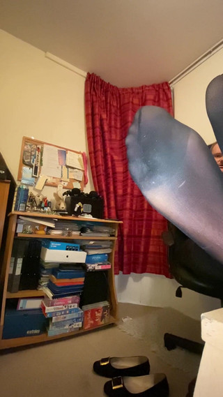 Ava Maxwell: Ava Maxwell 万圣节办公室连裤袜脚崇拜 joi