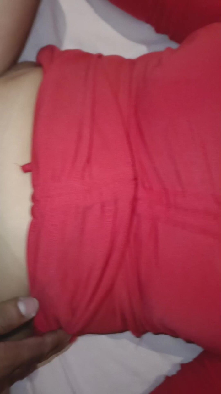 Theblackxxx: Sex in Motel with My Lover in Red Dress