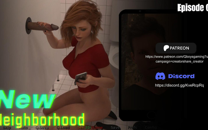 Q Boy: Na hotelové toaletě sexy manželka honí cizince - Nové sousedství - Ep07