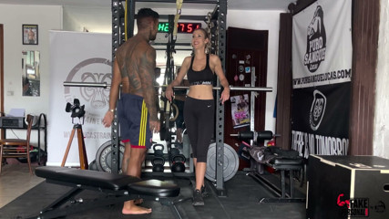 Lucas Peracchi: I Destroy Shona River's Pussy in the Gym