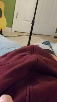 One Camera Angle of Me Pissing All Over Myself Then Jerking off.