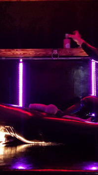 Inescapable bound orgasm
