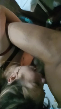 Watch Me Work Her with This Long Black Pole