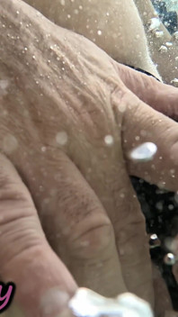 Flashing My Pussy in Front of a Student in Swimming Pool and Helps Me Masturbate - It's Very Risky POV 4K